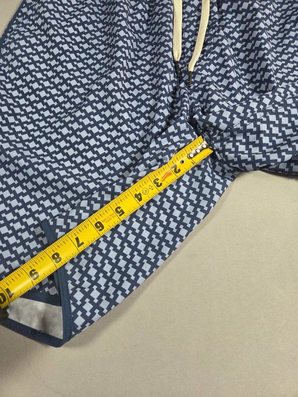 Fair Harbor Men's Navy Anchor Printed Board Shorts Size Large - Picture 3 of 10